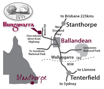 Bungawarra Map