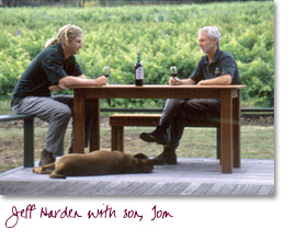 Jeff Harden and son, Tom